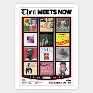 Then Meets Now Sticker